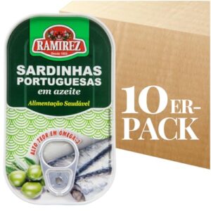 Portugiesische Sardinen In OlivenÃ¶l - 10 x 125 g - Ramirez - Portugal